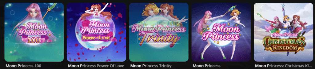 Moon Princess-serien slots