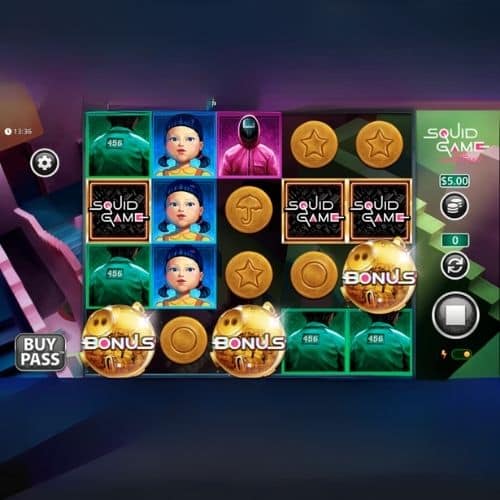 squid game slot bonys symboler