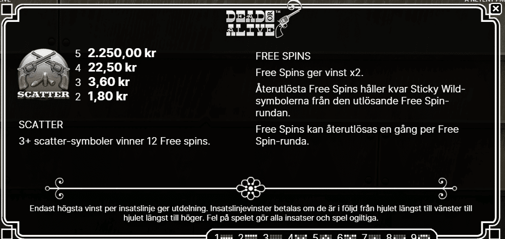 Dead or Alive Funktioner