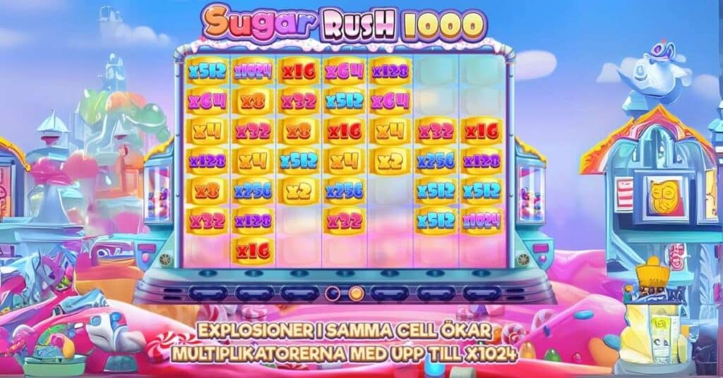 Sugar Rush 1000 Slot