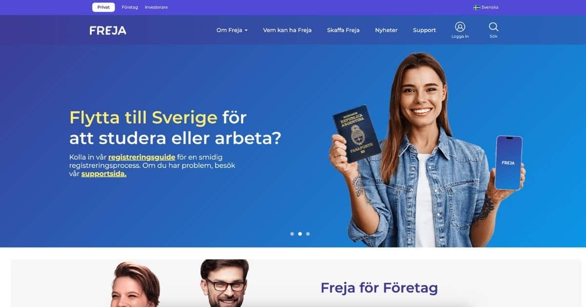 Casinon med Freja eID