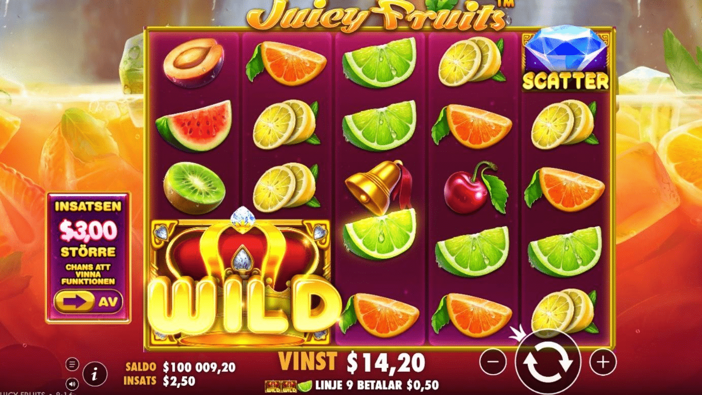 Juicy Fruits Översikt