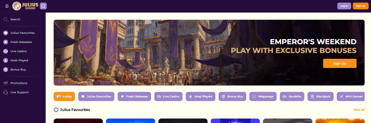 julius casino