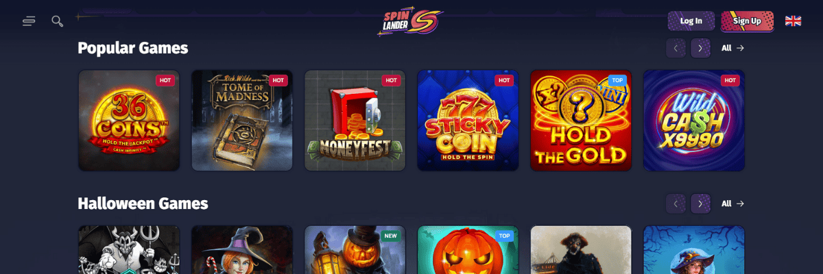 spinlander slots