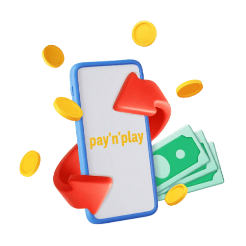 illustration av betala och spela kasino