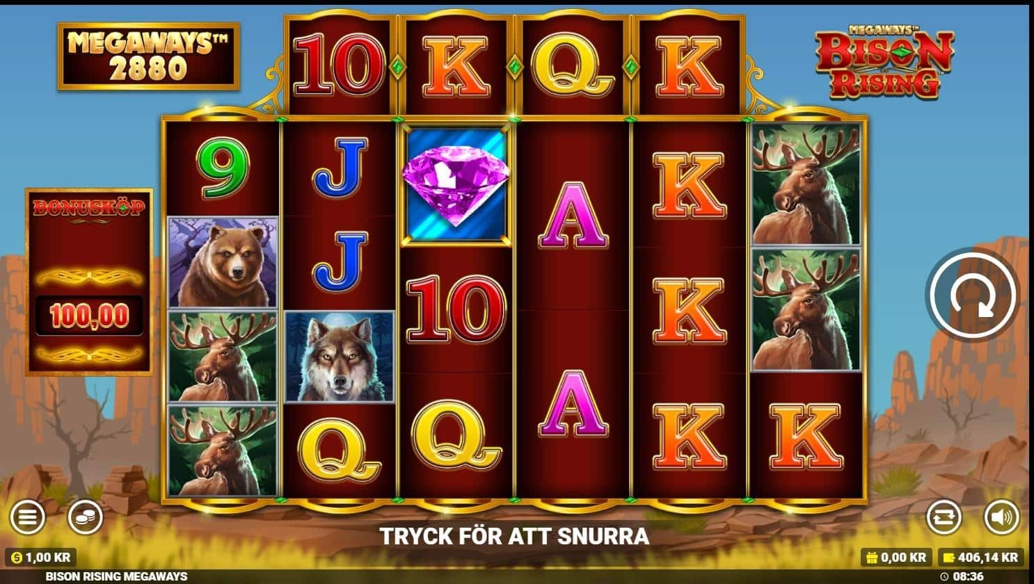 Bison Rising Megaways Översikt